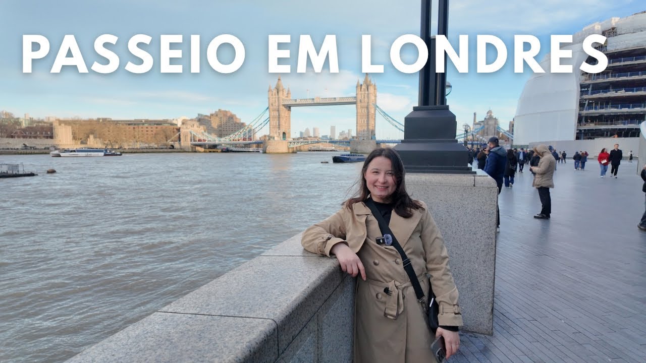 Um sábado em LONDRES | London Eye e Tower Bridge 
