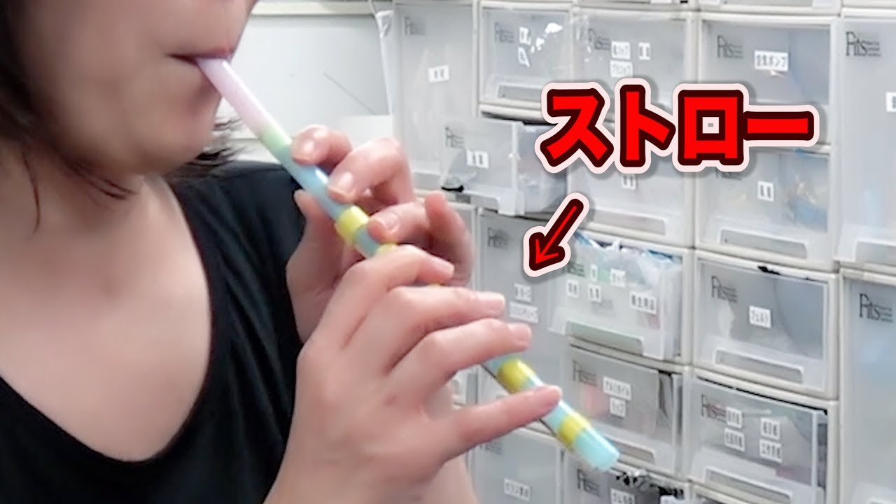 となりのトトロの曲をストローで超絶演奏する超絶美女【自由研究】 / 米村でんじろう[公式]/science experiments