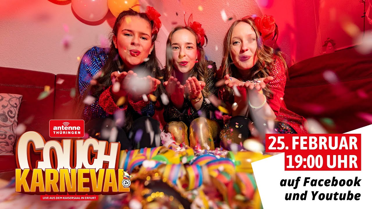 ANTENNE Thüringen Couch Karneval aus dem Kaisersaal Erfurt