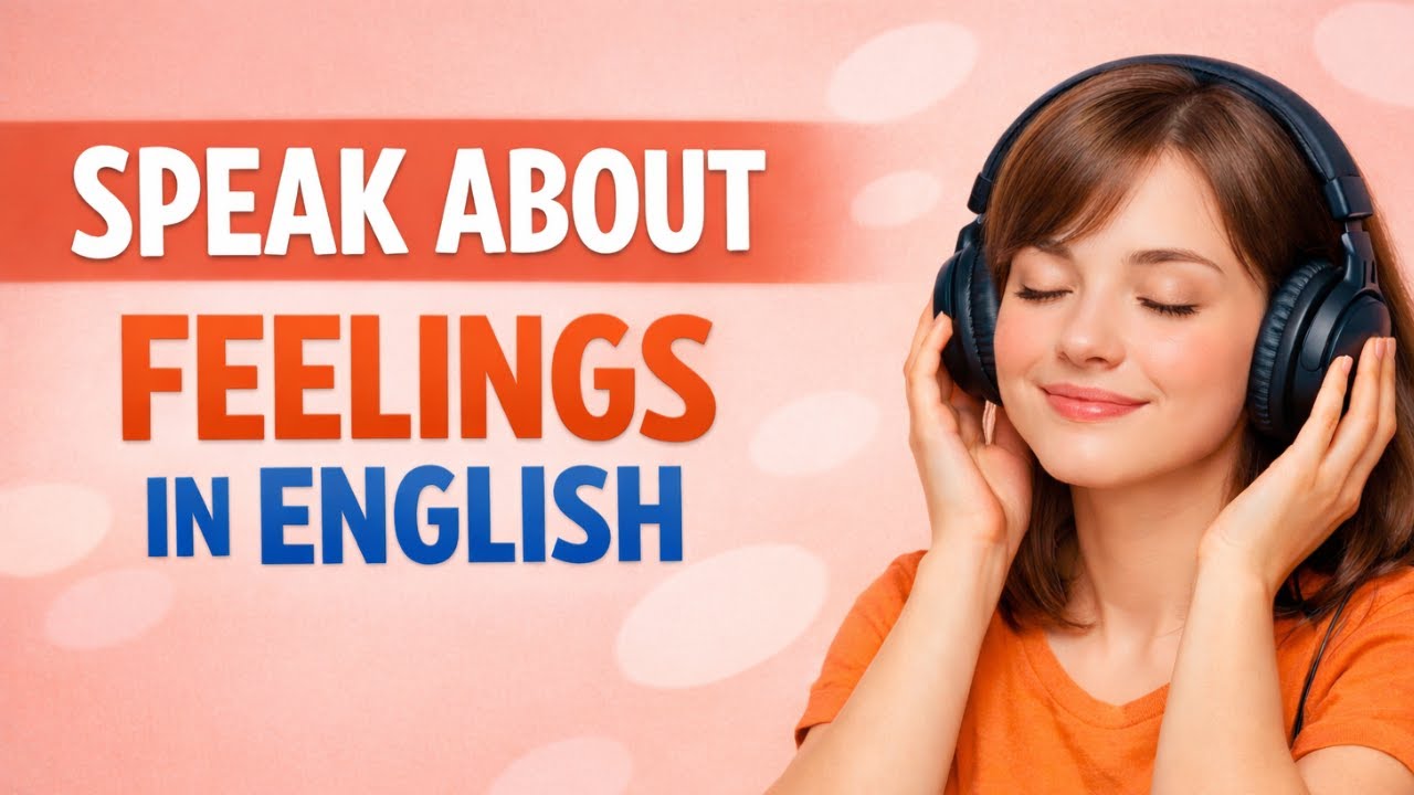 How to Describe Feelings Naturally in English | English Conversation Practice