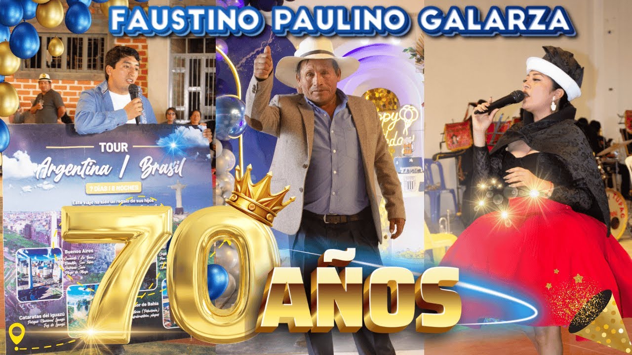 70 AÑOS DE VIDA - Faustino Paulino Galarza/ Fiesta en ACO - Concepcion🎉 PARTE 1