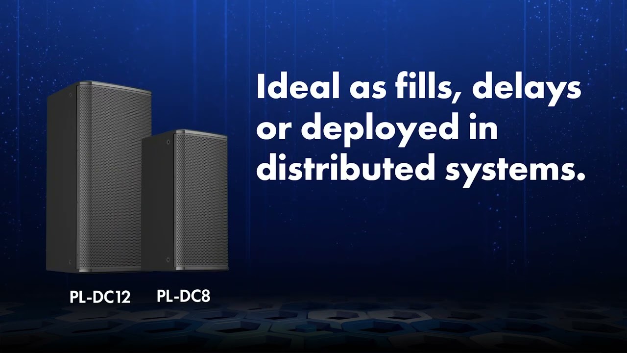 PL Series Performance Loudspeakers for Q-SYS