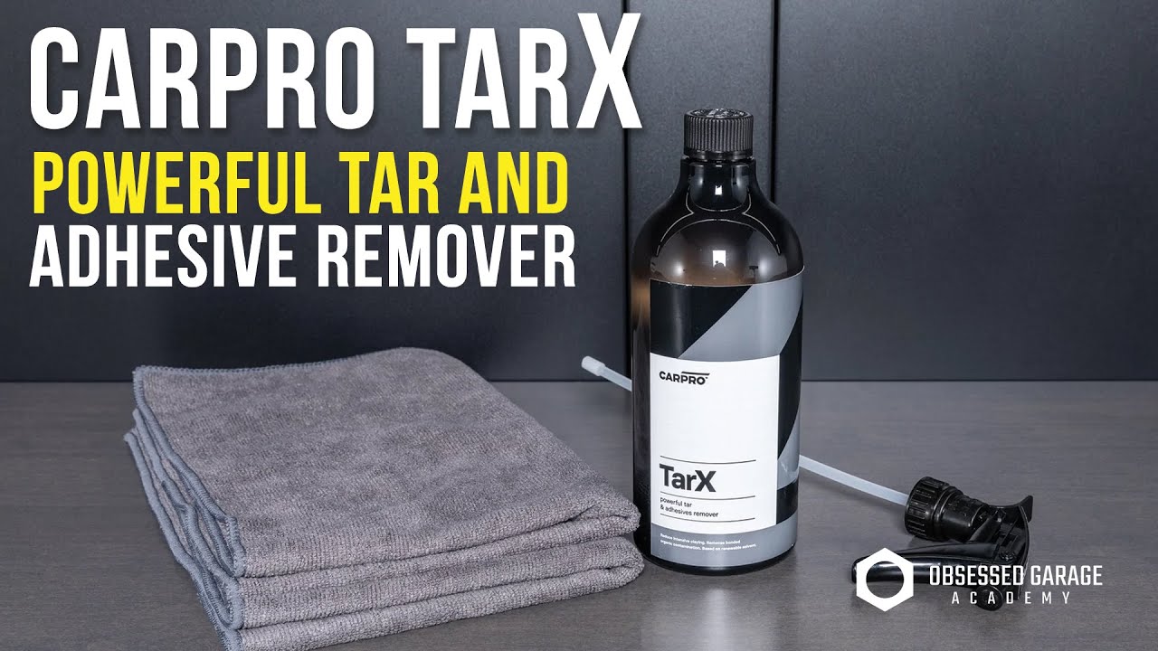 TAR X - The Best Tar and Sap Remover for Detailing, Badge and Adhesive Removal