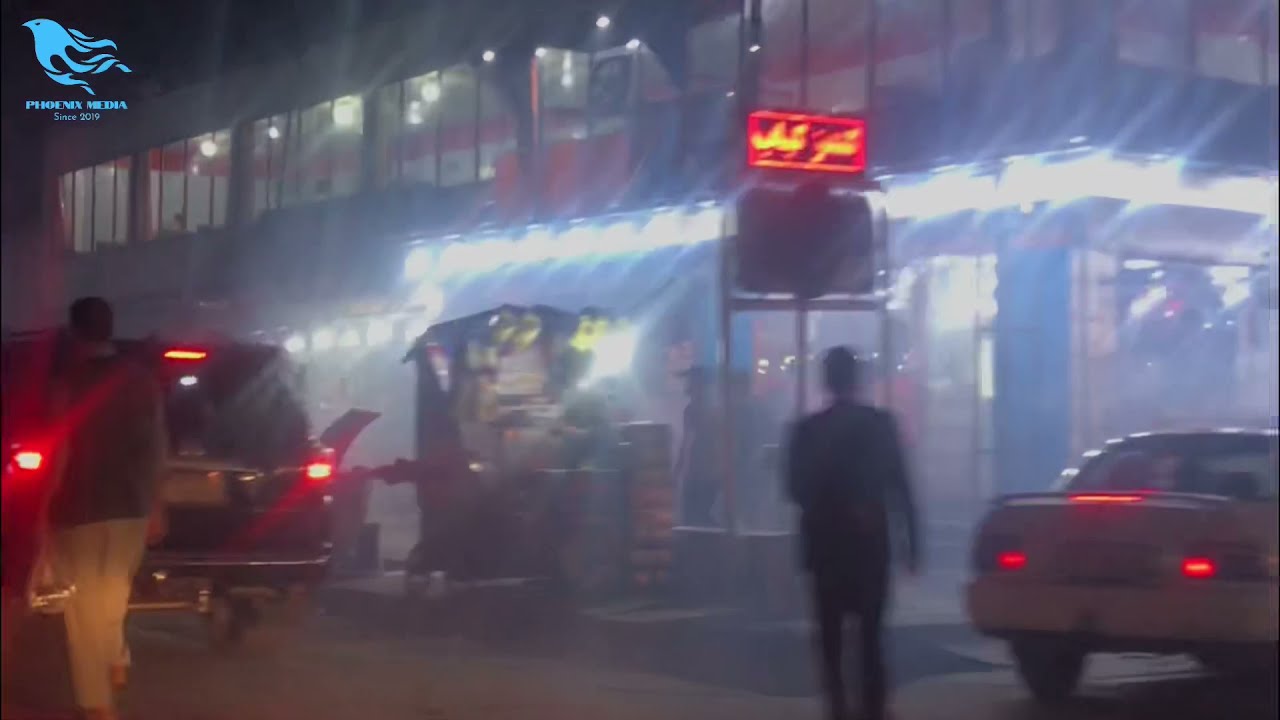 Kabul, Shahr-e-Naw nights, befor Taliban شبهای کابل