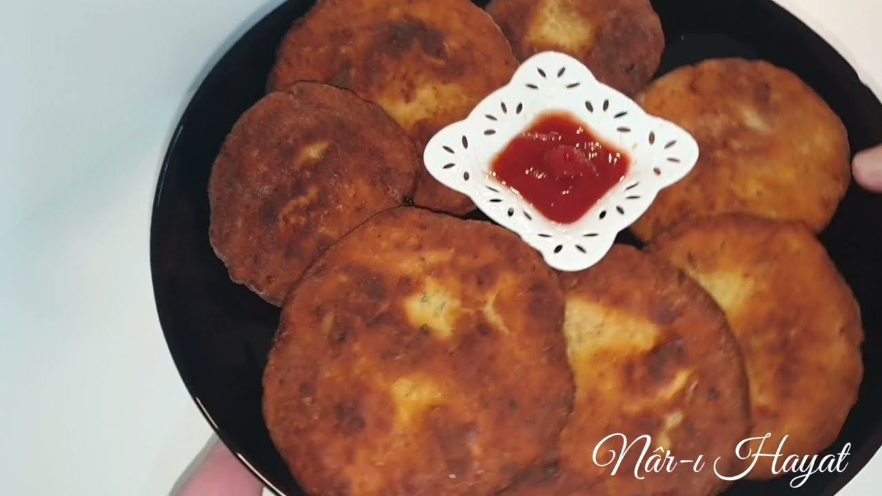 Patates Köftesi Tarifi,  O kadar lezzetli oldu ki , kızartırken Bitti.