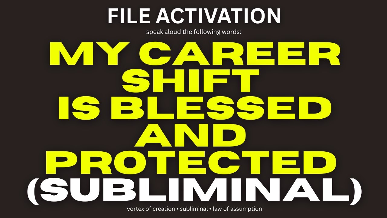 Career Success Subliminal That Actually Works