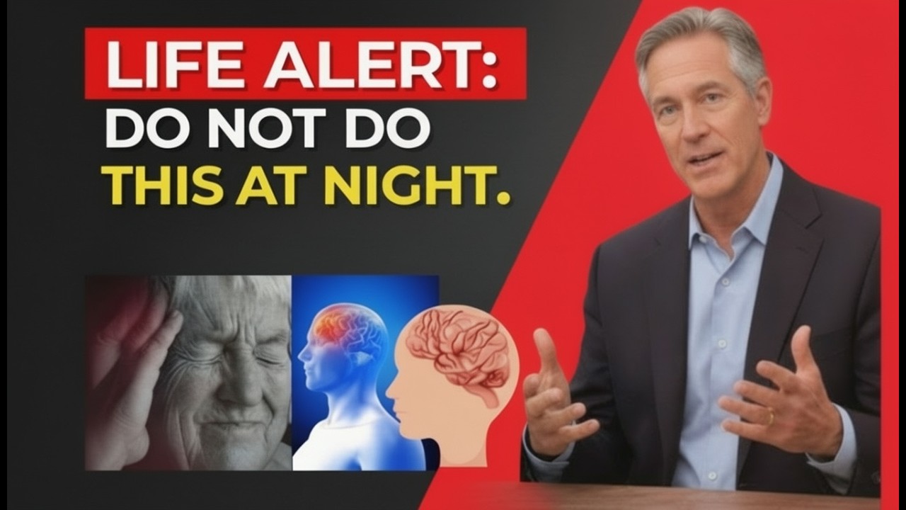 Doctor Explain: 7 Nighttime Habits That Triple Your Stroke Risk After 60 While You Sleep