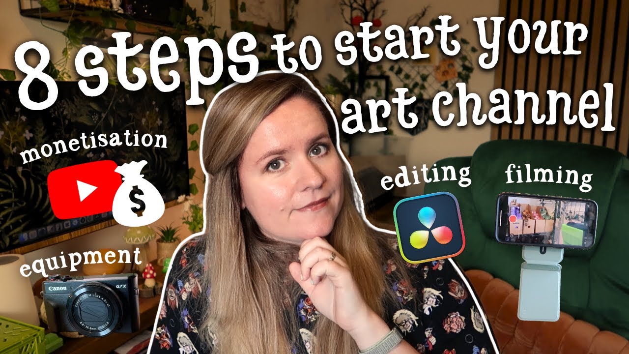 Film Your Art! 📸  Beginner Tips & Advice for Starting an Art Channel  🌱