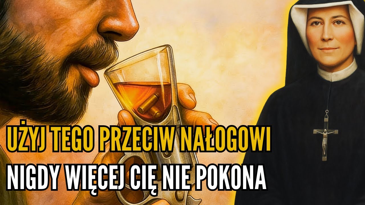 Święta Faustyna ostrzega: Po tym nał&oacute;g już nigdy cię nie pokona