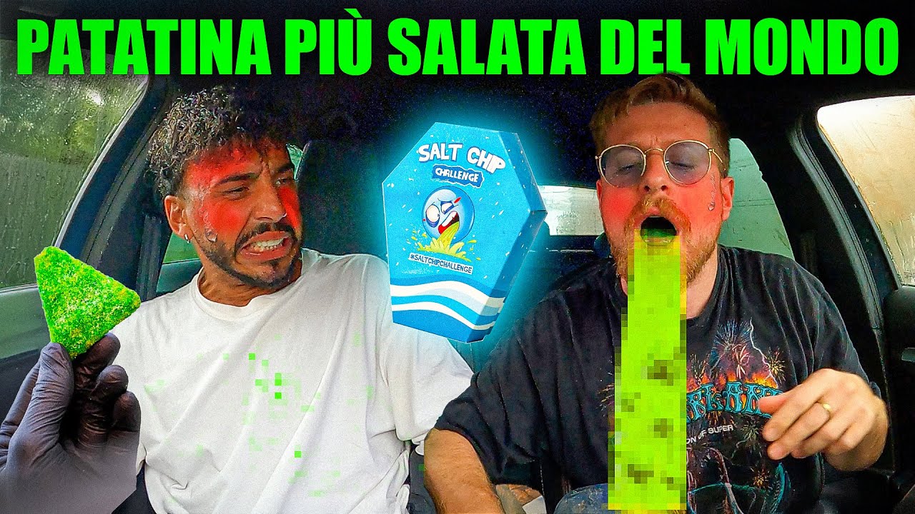 FINALMENTE PROVIAMO LA PATATINA PIÙ SALATA DEL MONDO - MAI MANGIATO PRIMA QUALCOSA DI COSÌ SCHIFOSO!