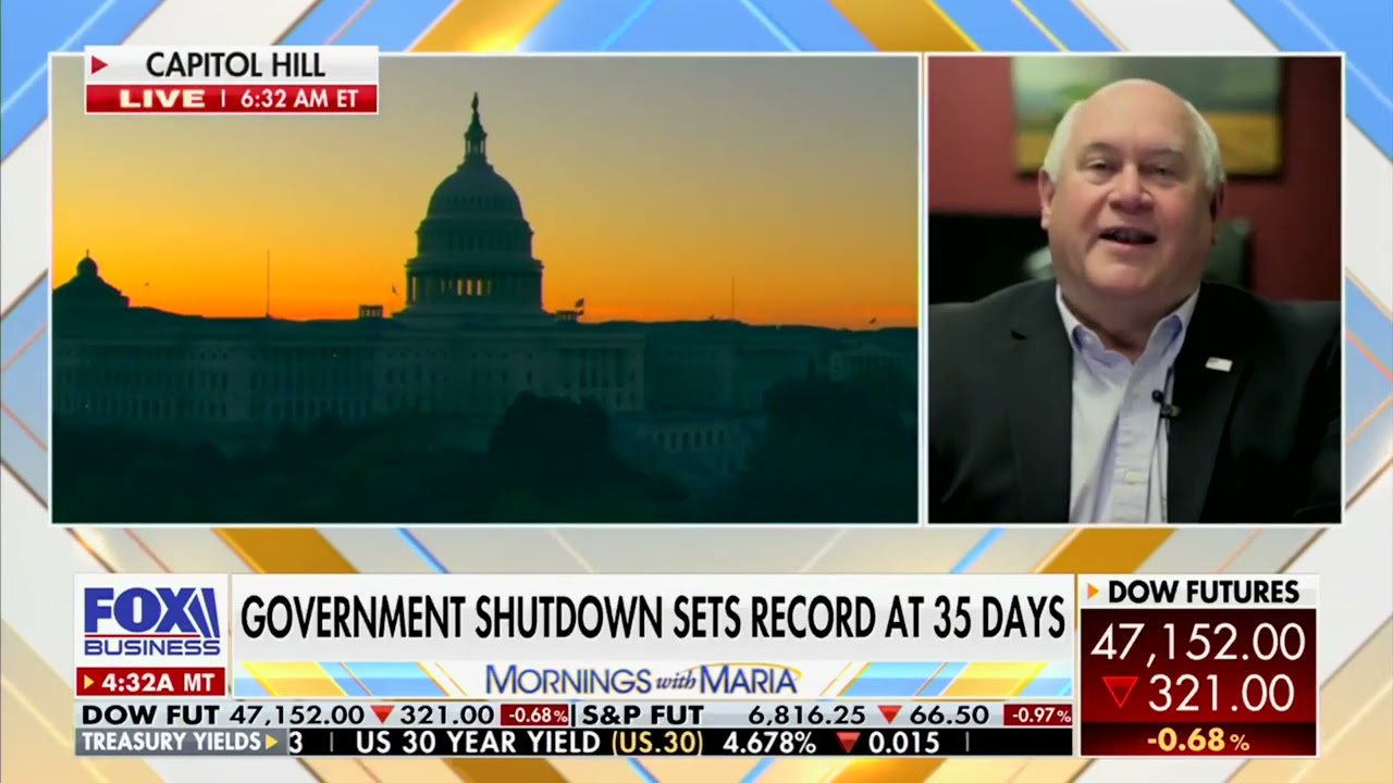 Estes on Fox Business: Dems are Going to Have to Come to Their Senses on the Damage They're Causing
