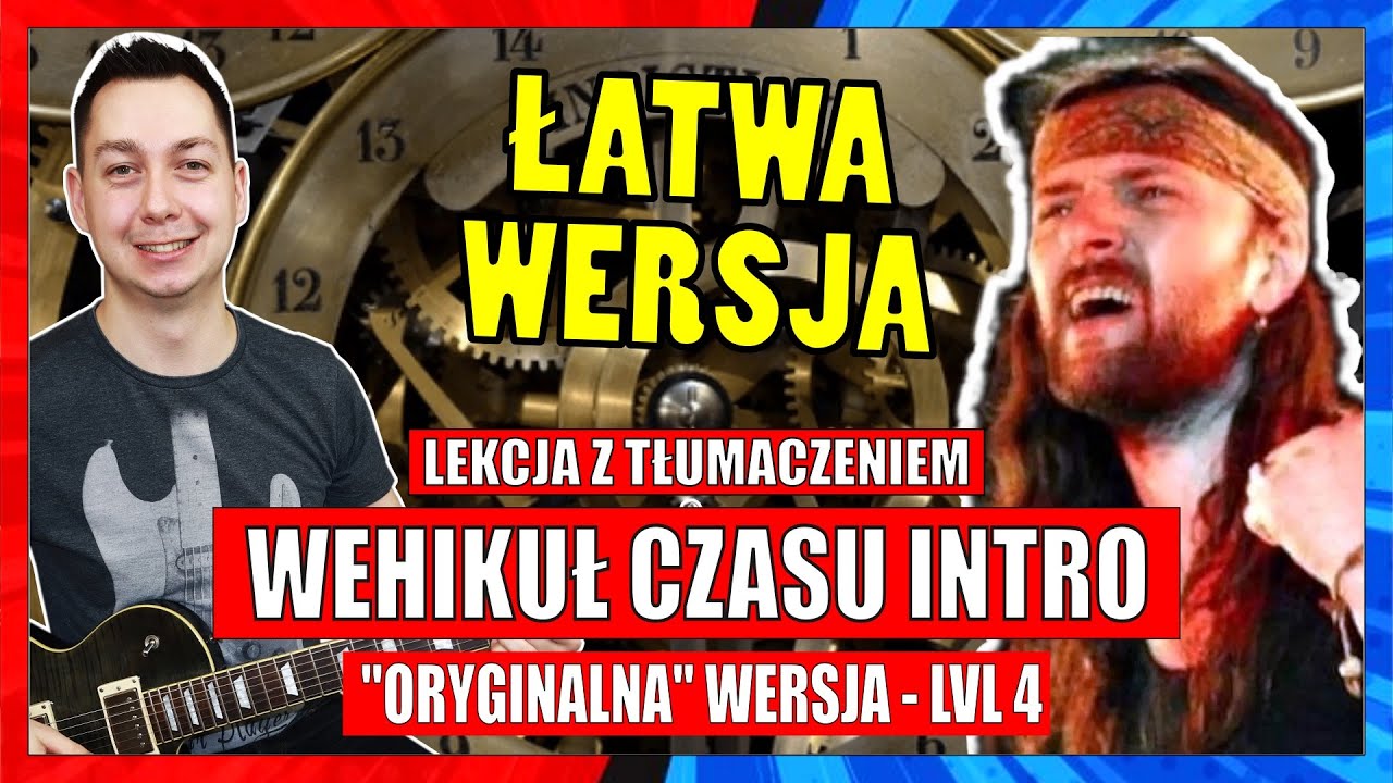 Wehikuł Czasu Intro - Super łatwa lekcja gitary