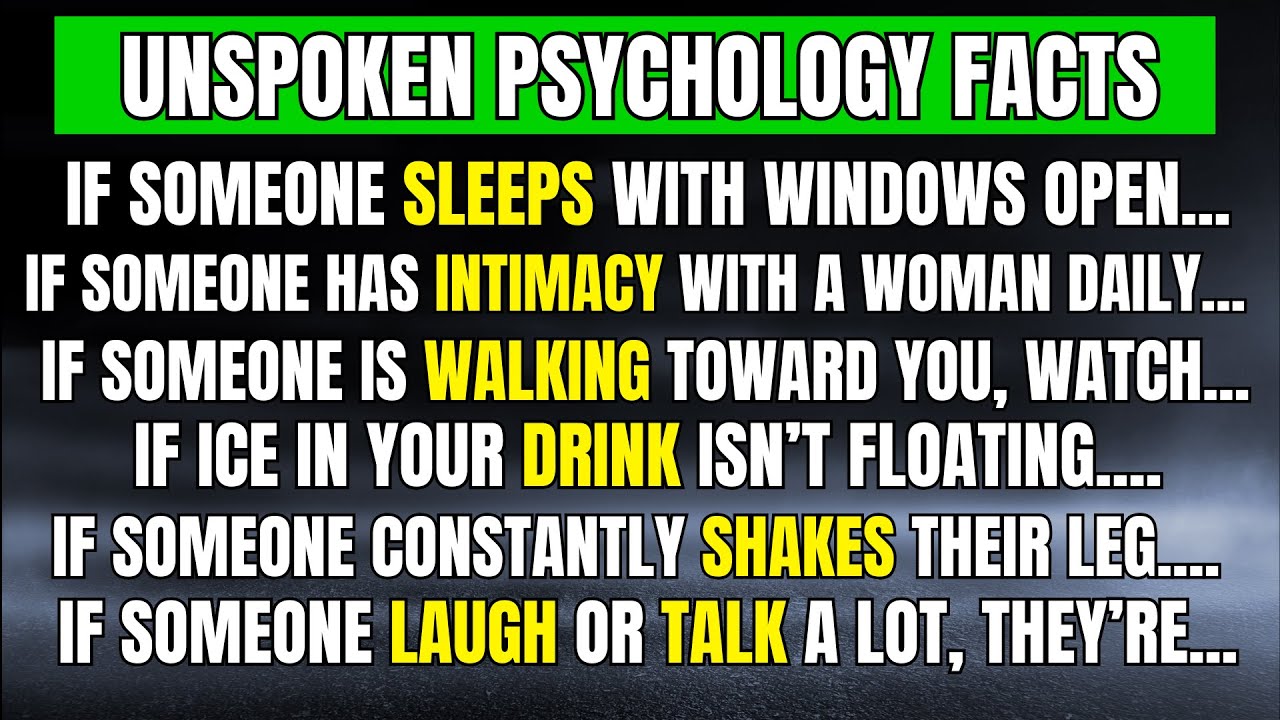 50 Unspoken Psychology Facts about Life and Human Behaviour