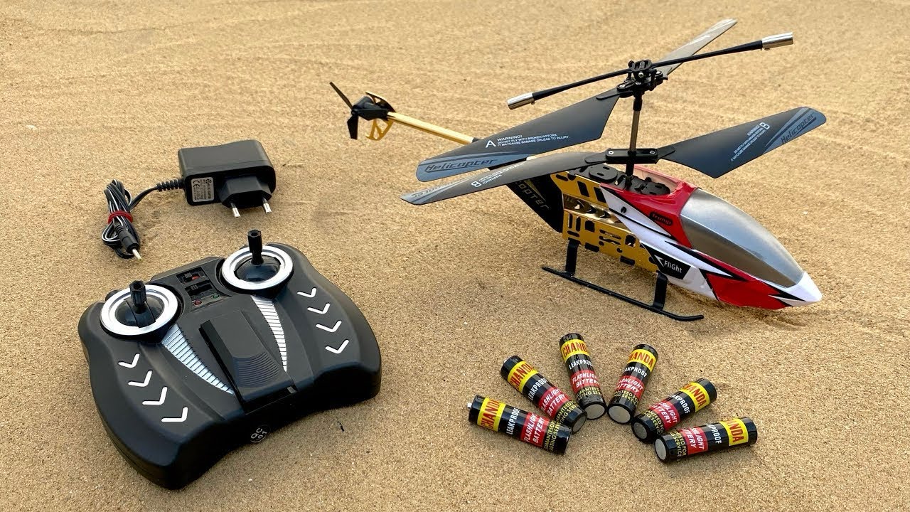 Big RC Helicopter rfd 018 Aircraft Unboxing and Testing Review #helicopter #remotecontrol #rcb #toys