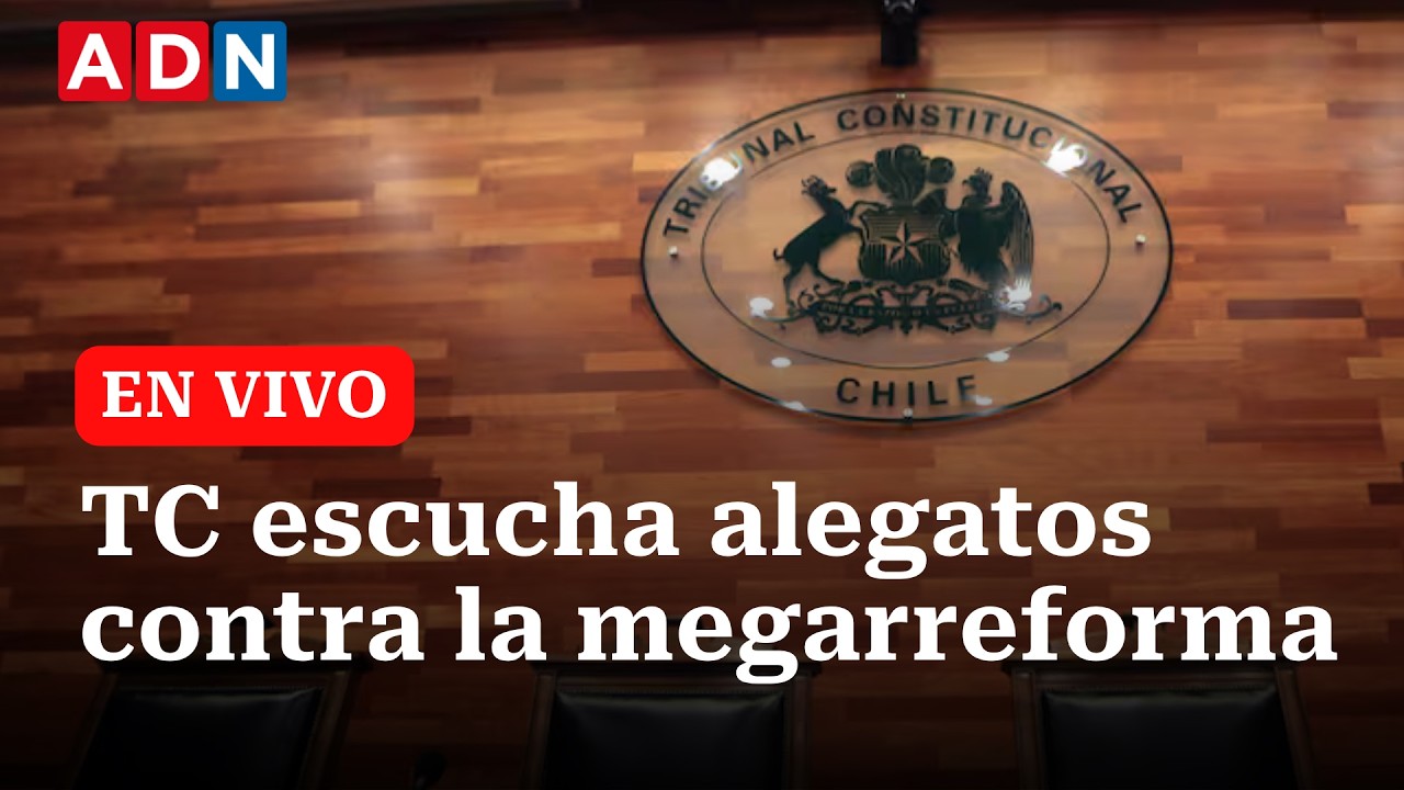 Tribunal Constitucional escucha alegatos por requerimientos contra la megarreforma