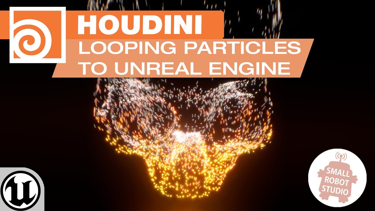 Houdini Export Looping Particles to Unreal 5 Tutorial
