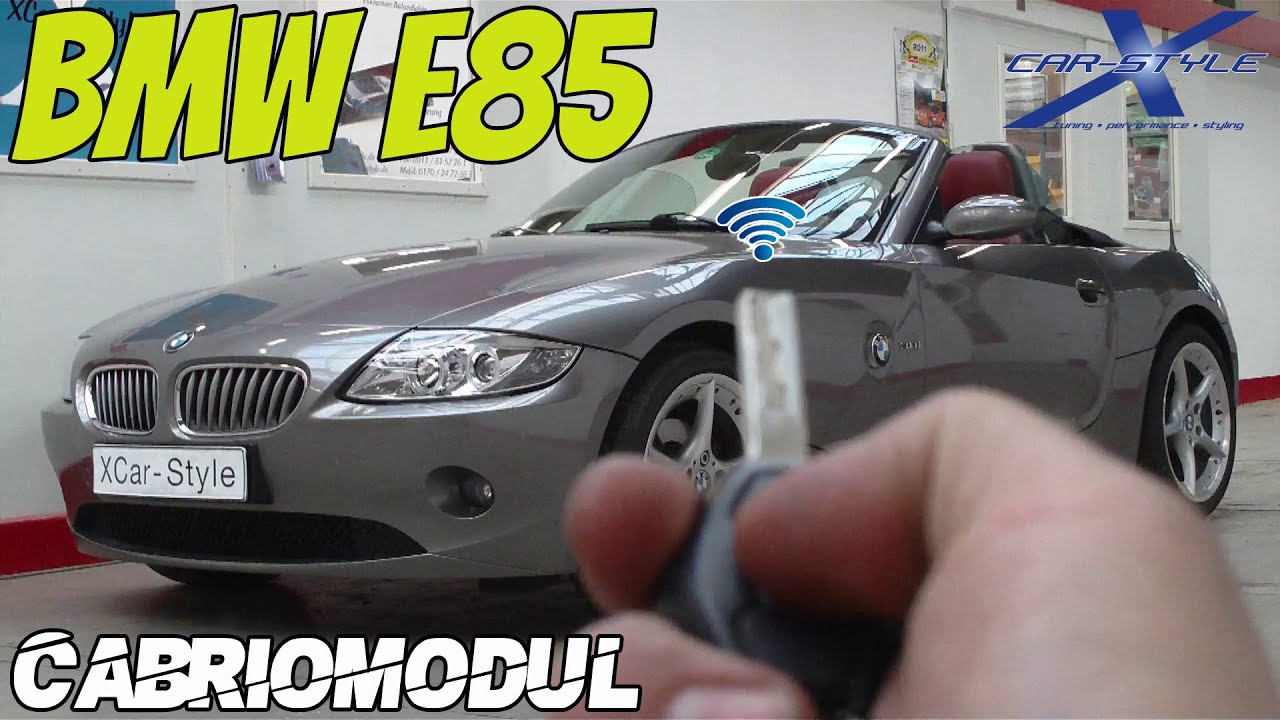 Cabriomodul, Dachmodul, Verdeckmodul - XCar-Style passend f&uuml;r BMW Z4 (E85) AIO Z4M Roadster