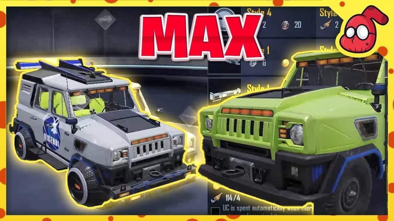NEW Upgradable UAZ Skin (1st) | PUBG Mobile