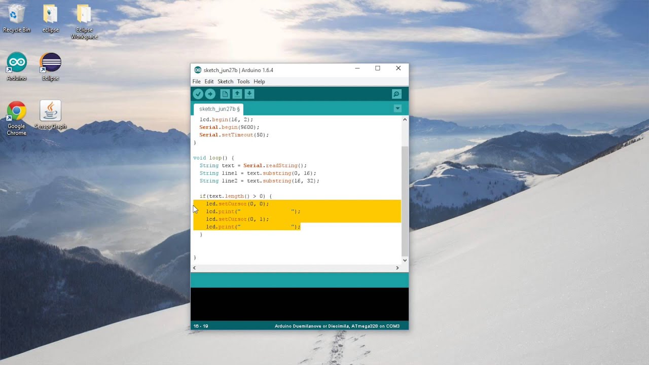 Send Data from a PC to an Arduino with Java