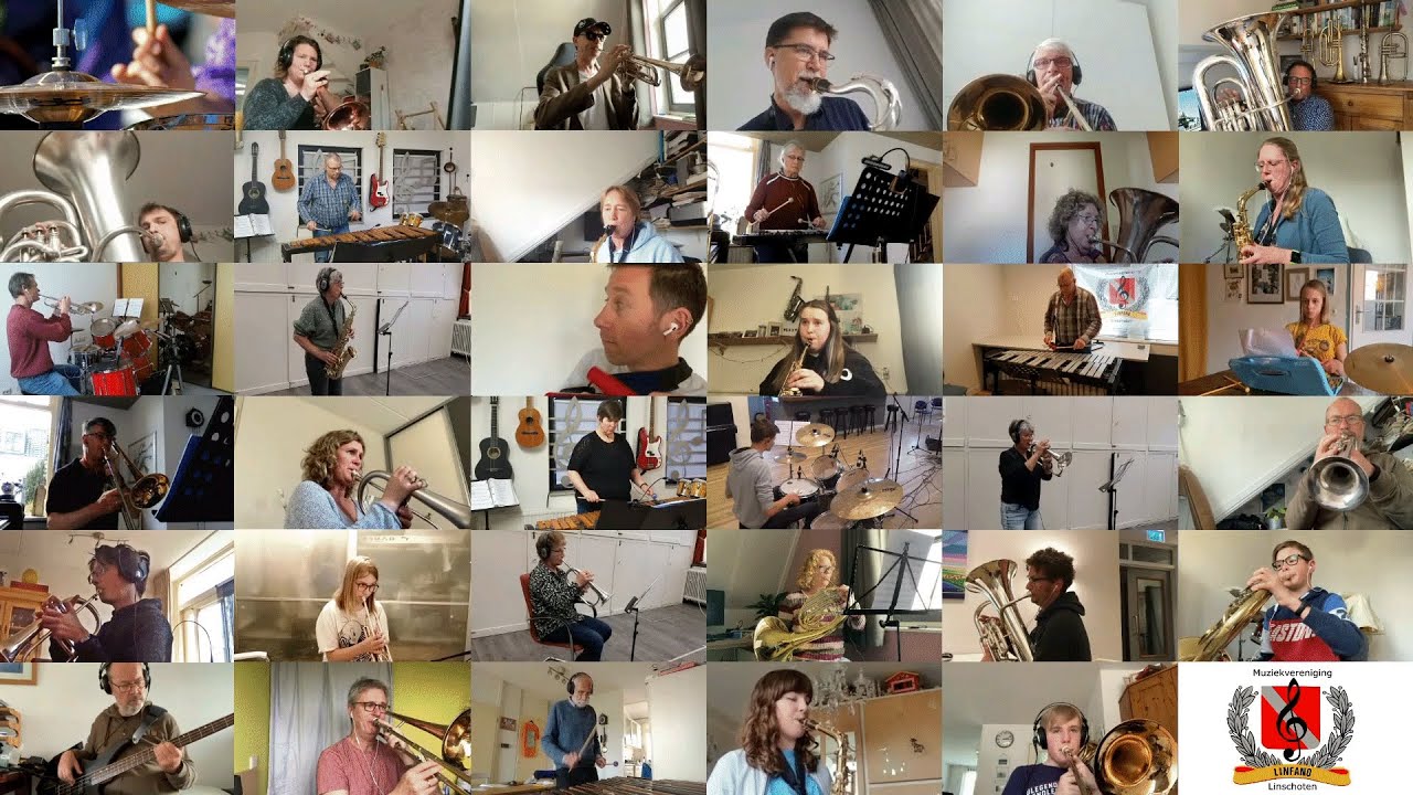 Linfano samenspeelvideo Fascinating Drums