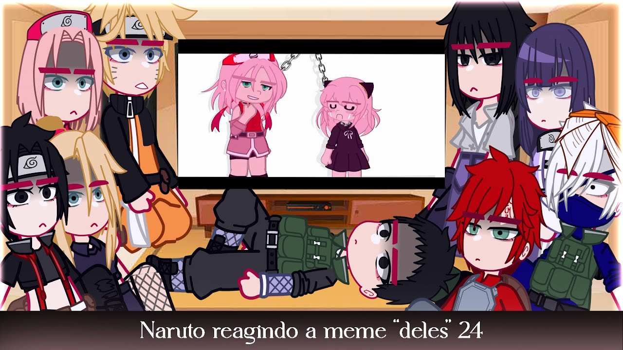 •Naruto reagindo a memes 