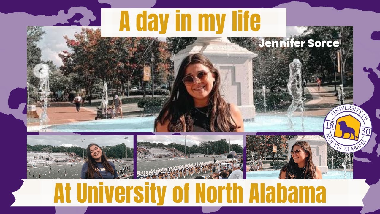 A day in my life vlog with Jennifer / University of North Alabama