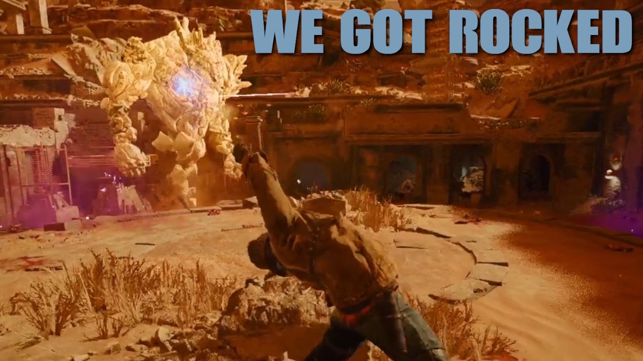 We Just Got Rocked...