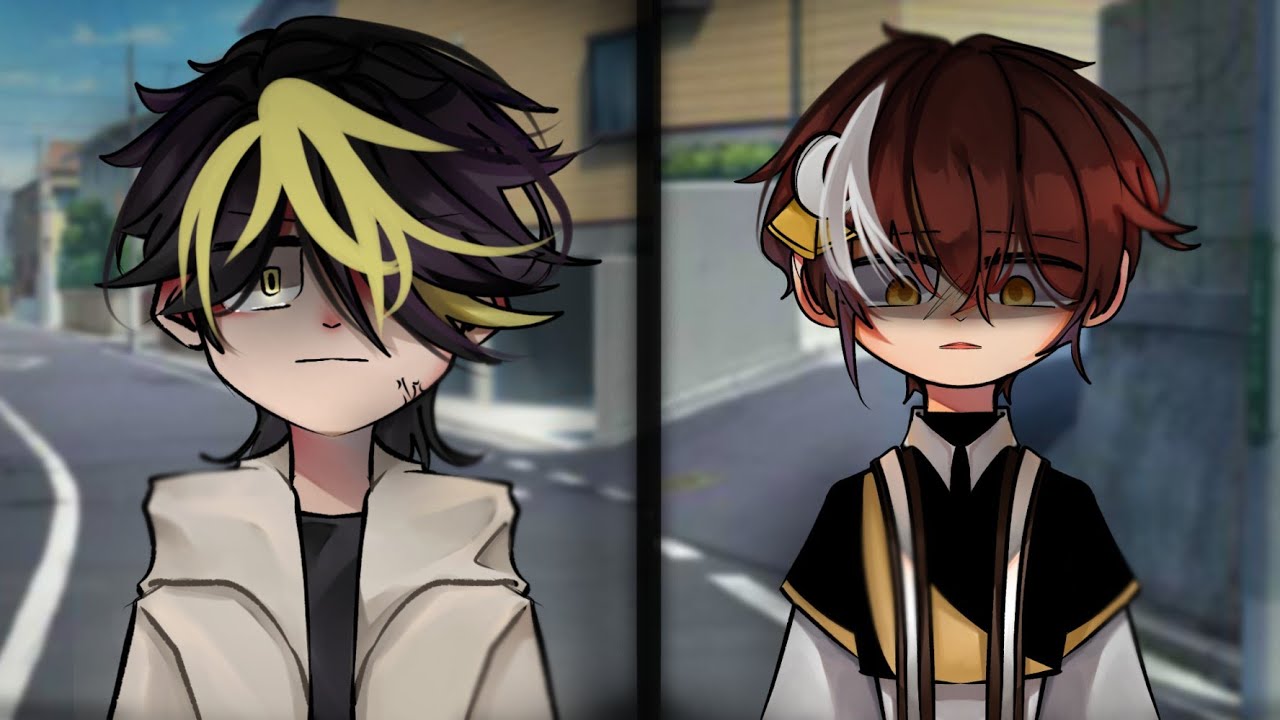 otak stress lol //my head is a jungle trend //gacha club meme boboiboy + tokyo revengers + art //AU