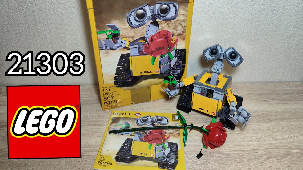 Lego 21303 РОБОТ ВАЛЛИ! обзор набора