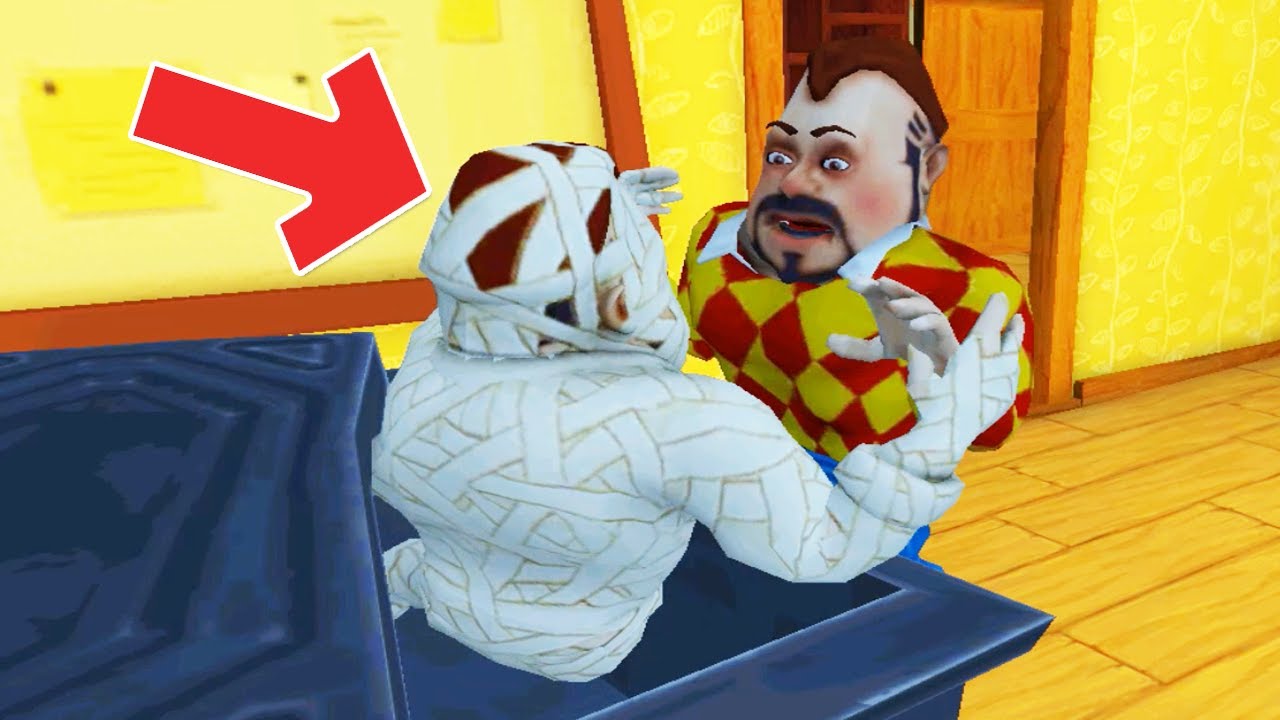 ÇATLAK KOMŞUYA MUMYA SALDIRDI Dark Riddle 2 Oyunu