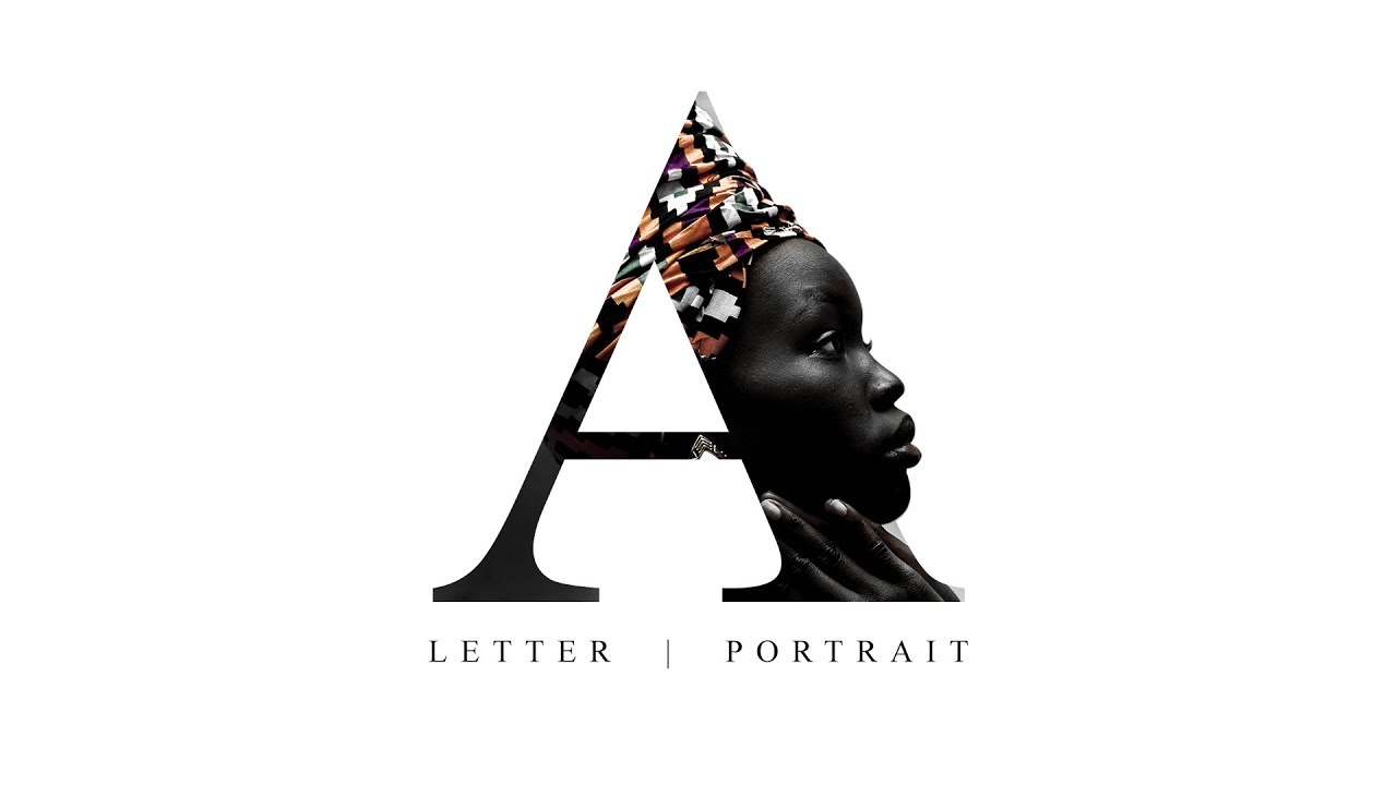 Letter Portrait Photoshop Tutorial - Text Masking Effect