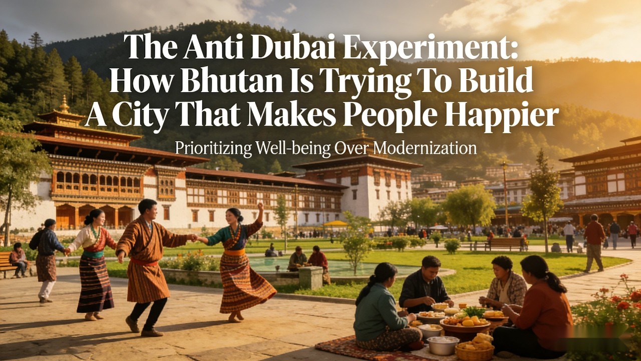 The Anti Dubai Experiment How Bhutan Is Trying To Build A City That Makes People Happier
