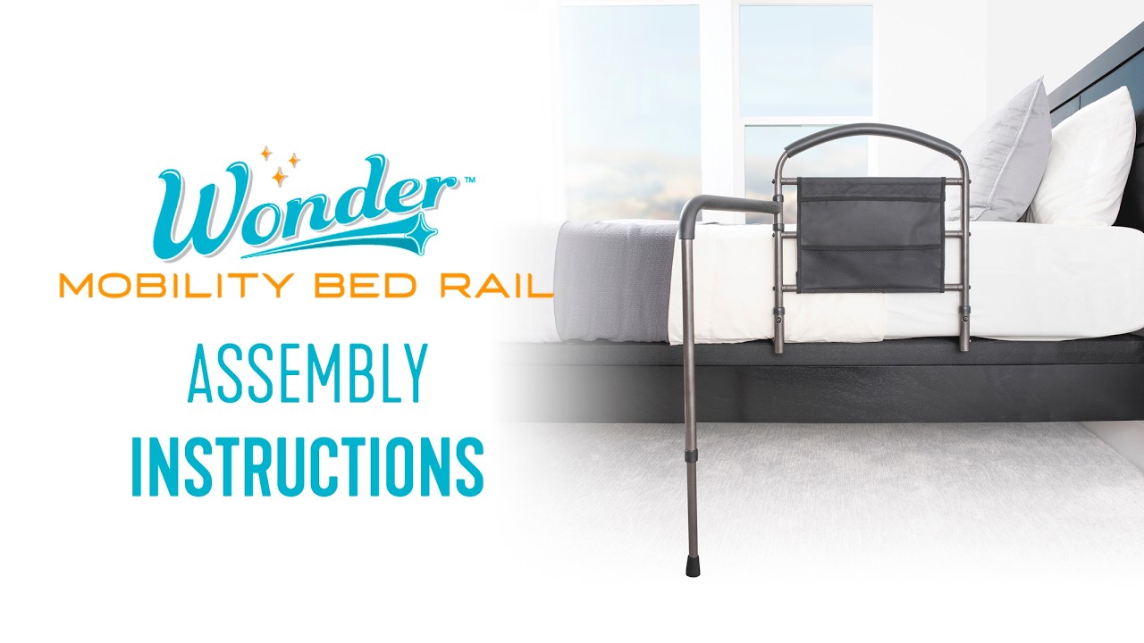 Stander Mobility Bed Rail Assembly Instructions