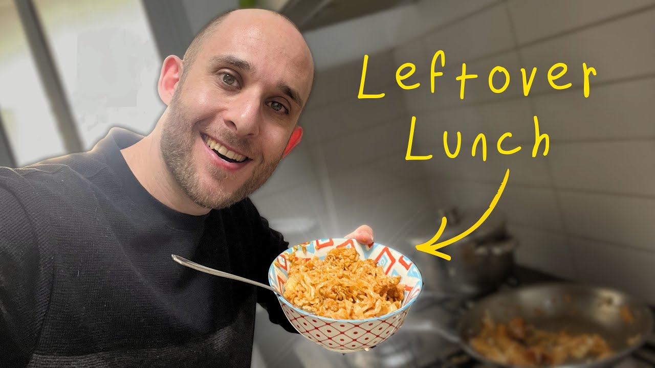 How to Cook Leftover Lunch on a Stainless Steel Pan (Simple + Tasty)