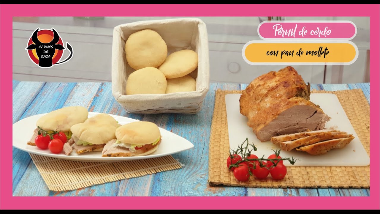 COMO hacer pernil de cerdo 🌮ACOMPAÑADO CON pan mollete🌶️|  PARA COMPARTIR EN FAMILIA ✅