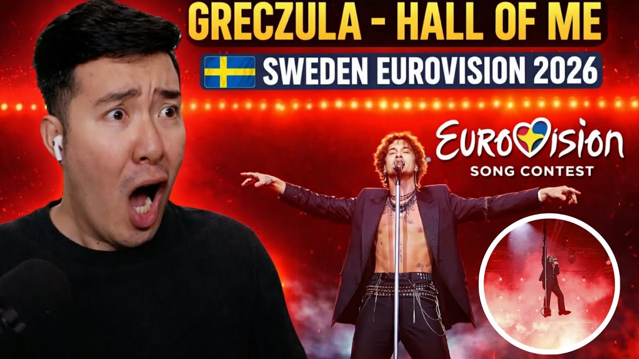 🇸🇪 Гречула - Половина меня | Мелодифестивален | ЕВРОВИЗОН ШВЕЦИЯ 2026 | РЕАКЦИЯ