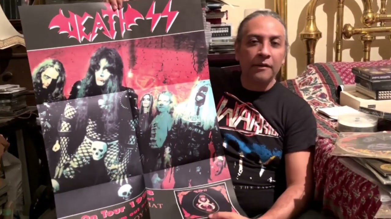Colección en vinilo de DEATH SS. José Luis Cano, CDMX. THE METAL COLLECTORS, episodio 84