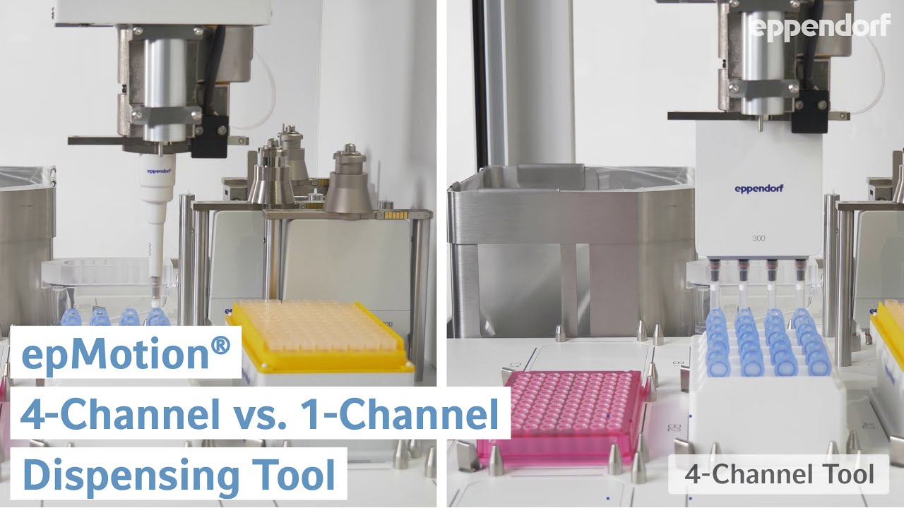 epMotion 4-Channel Tool Goes Head-to-Head with the 1-Channel Tool