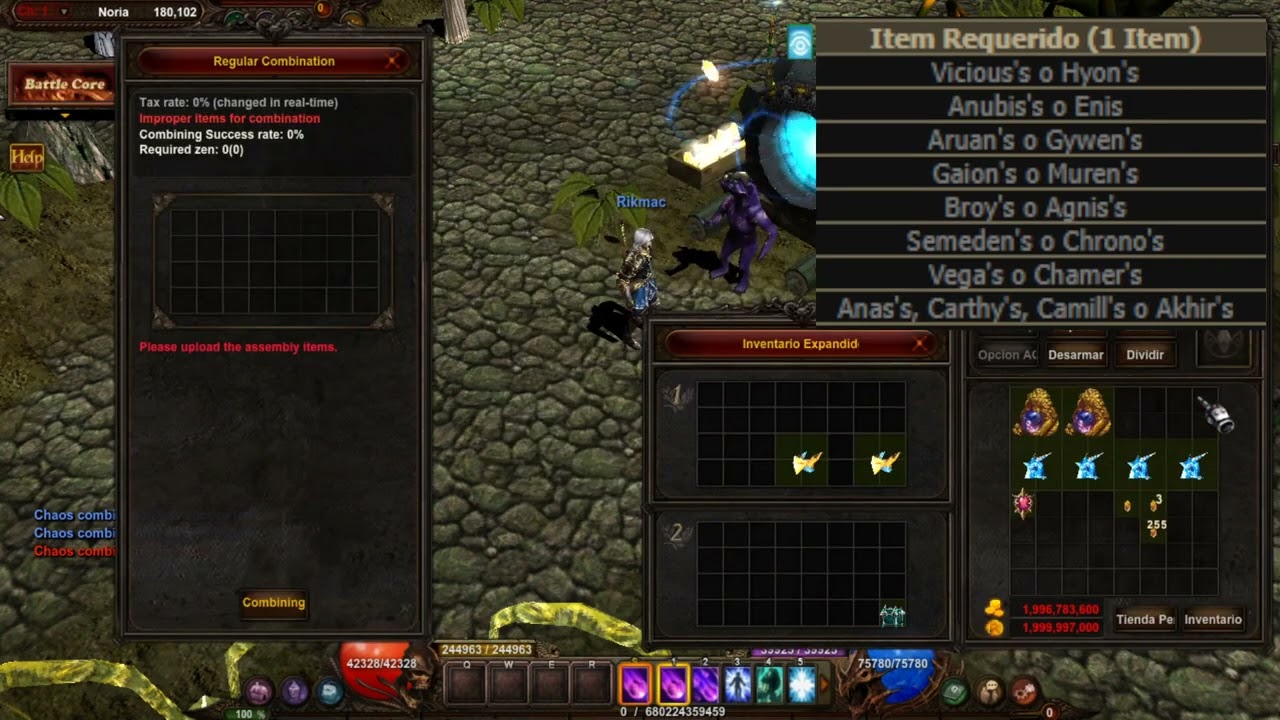 Como crear Hero soul en Mu Nexus seasson 17 Guia para armarte #1