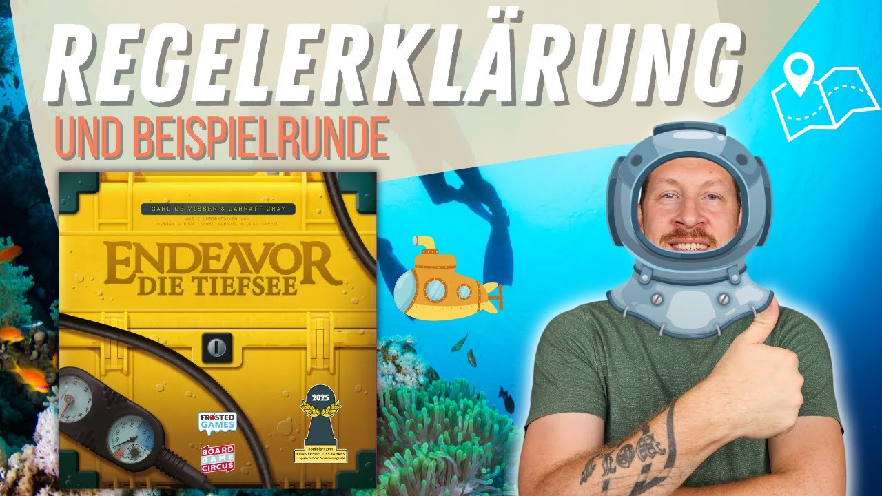 Endeavor: Die Tiefsee 🌊 | Regeln, Spielablauf & Tipps | Kennerspiel des Jahres 2025