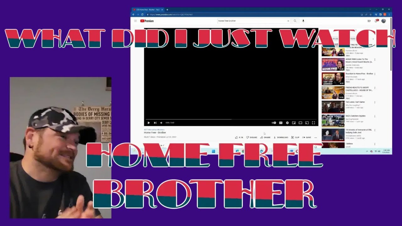 Reacting to Home Free - Brother