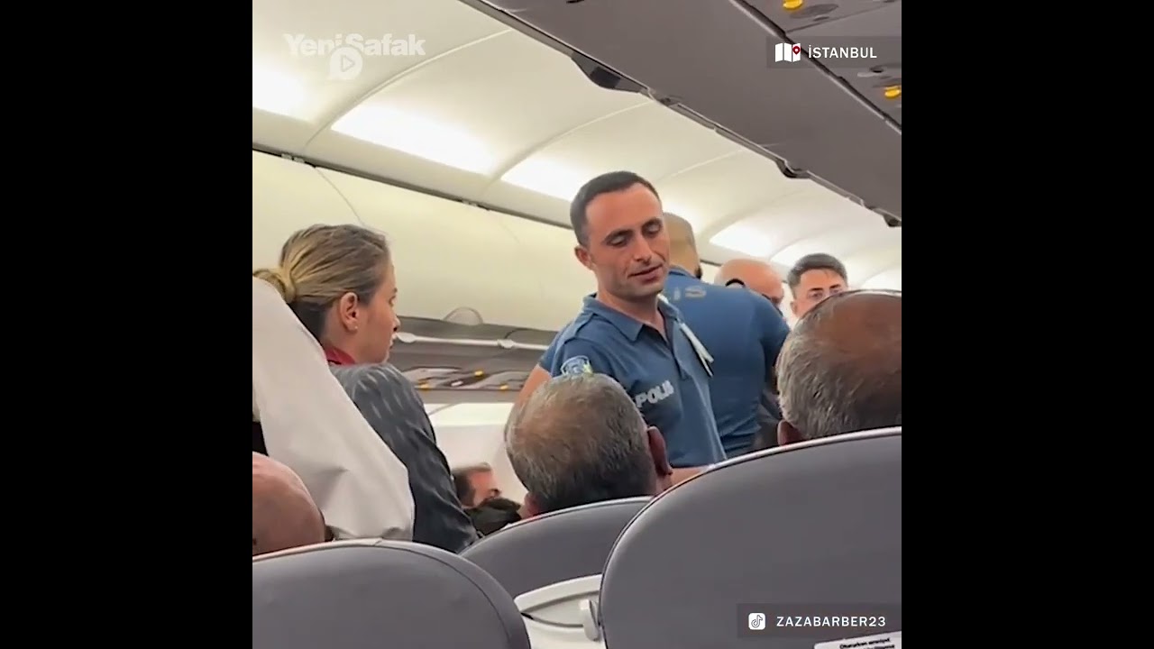 Ты тот самый пассажир без ремня в самолете THY?! Так его вывели из самолета