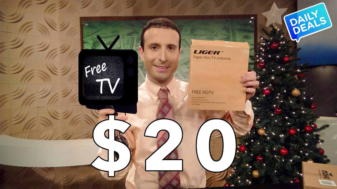 $20 Best TV Antenna, Cut The Cable Cord Free HDTV ► The Deal Guy
