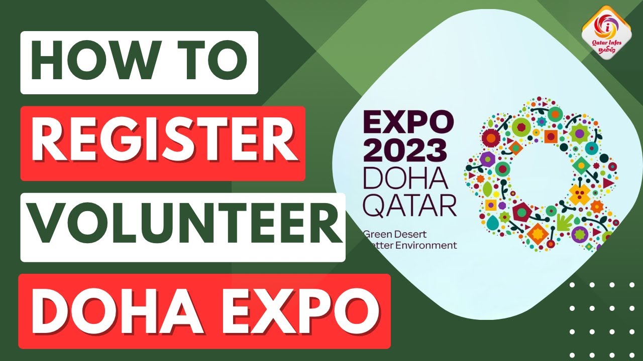 Doha Expo 2023 How to Register Volunteer? | Volunteer details & requirements   #expo2023