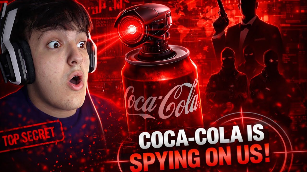COCA COLA is SPYING ON YOU