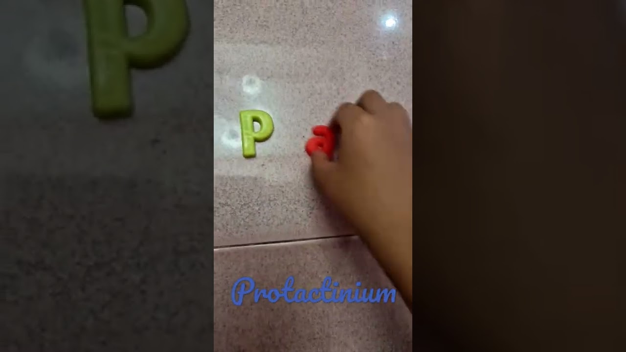 Science Periodic Table Part 91 (Protactinium)