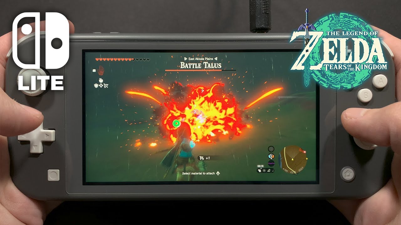 The Legend Of Zelda: Tears Of The Kingdom on Nintendo Switch Lite #16