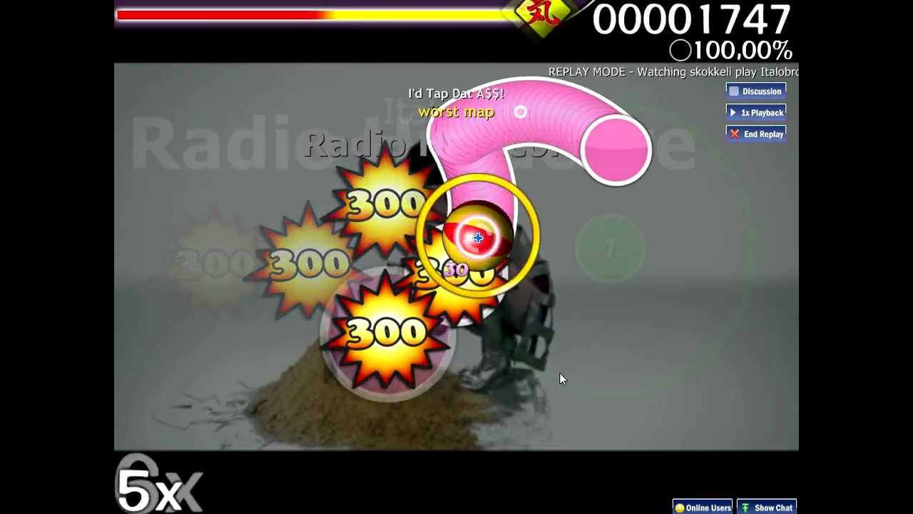 osu! Radio Hardcore HARDCORE RAVE EPIC 100% completed!!!!
