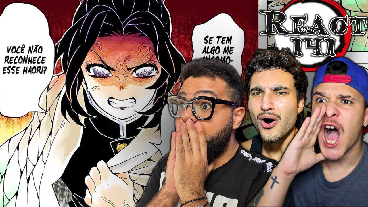 SHINOBU VS...?! LENDO *MAIS UM* CAPÍTULO DO CASTELO INFINITO DE DEMON SLAYER! MANGÁ 141 REACT