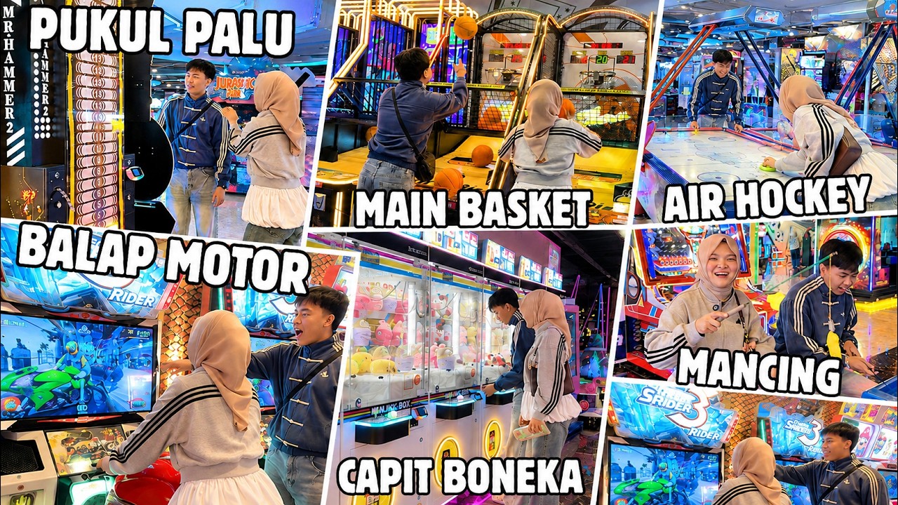 AKU TANTANG DILA DAN COBAIN SEMUA PERMAINAN DI FUNWORLD! YANG KALAH WAJIB TRAKTIR⁉️😂